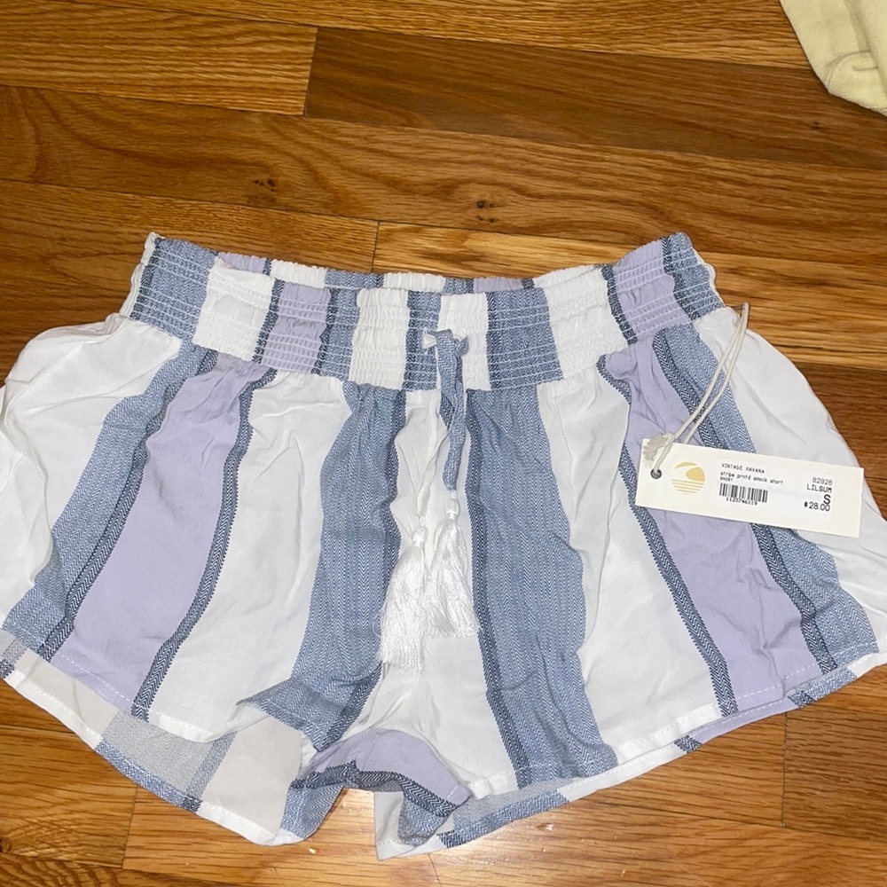 Ocean Drive Striped Shorts